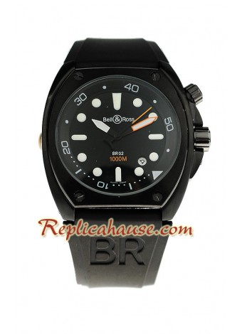 Bell and Ross BR 02 Carbon Wristwatch BELLRS04