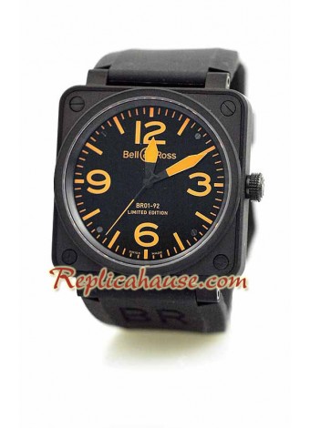 Bell and Ross BR01-92 Limited Edition Swiss Wristwatch BELLRS32