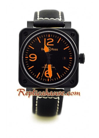 Bell and Ross BR01-92 Limited Edition Swiss Wristwatch - MidSized BELLRS35
