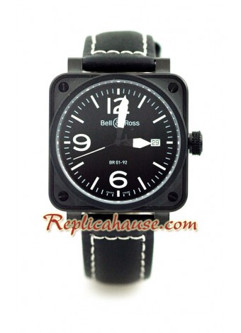 Bell and Ross BR01-92 Limited Edition Swiss Wristwatch - MidSized BELLRS33
