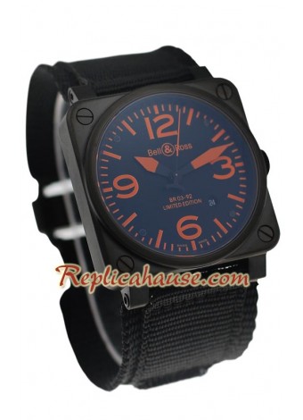 Bell and Ross BR01-92 Limited Edition Swiss Wristwatch BELLRS31