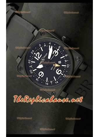 Bell and Ross Instrument BR01-93 GMT Watch