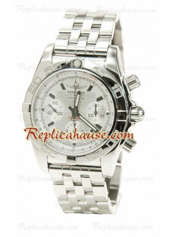 Breitling Chronograph Chronometre Swiss Wristwatch BRTLG48