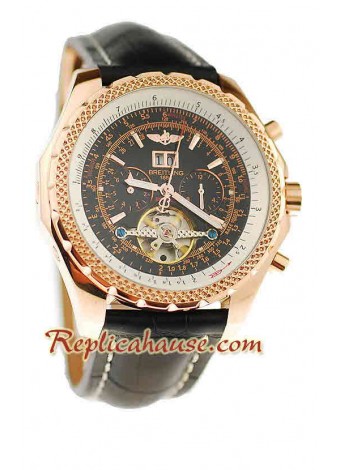 Breitling for Bentley Tourbillon Wristwatch BRTLG187