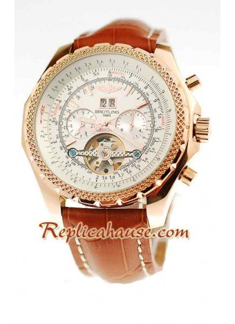 Breitling for Bentley Tourbillon Wristwatch BRTLG189