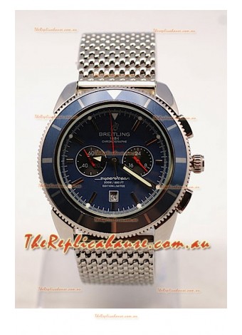 Breitling SuperOcean Heritage Swiss Replica Watch - Dark Blue Dial