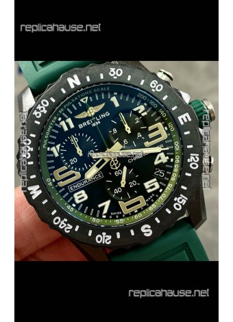 Breitling Endurance PRO 44 Green Strap Swiss Quartz Replica Watch