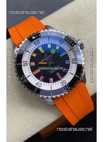SuperOcean 42 A17375211B2S4 Black Dial Super Clone Watch 