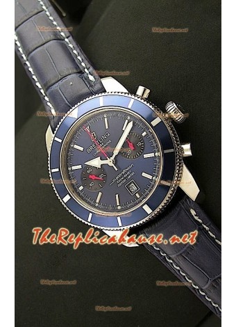 Breitling SuperOcean Heritage Swiss Replica Watch in Blue