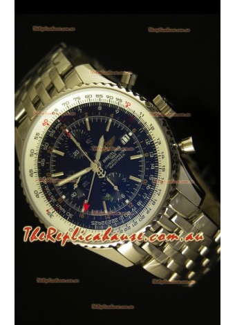 Breitling Navitimer World GMT - 1:1 Mirror Ultimate Edition Black Dial