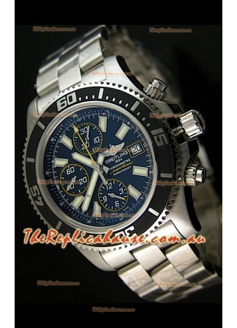 Breitling SuperOcean Abyss Swiss Chronograph Replica Watch - 1:1 Mirror Replica - 44MM Yellow