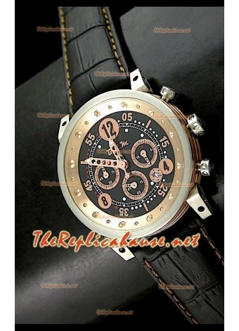 B.R.M V Series Japanese Watch in Gold