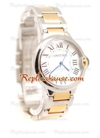 Cartier Ballon Swiss Mens Wristwatch - Automatic Swiss Movement CTR58