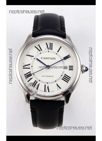 Cartier Ronde Louis 40 Stainless Steel Super Clone Watch 