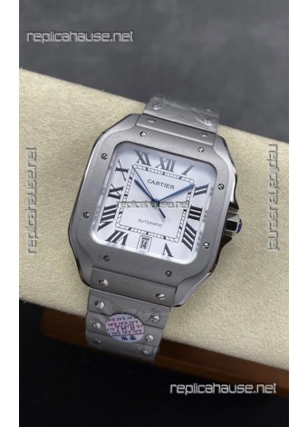 Cartier Santos Titanium 42MM Super Clone Watch (Full Box Set) 
