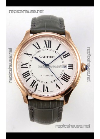 Cartier Ronde Louis 40 Rose Gold Super Clone Watch 