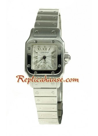 Cartier Santos ladies swiss Wristwatch CTR208