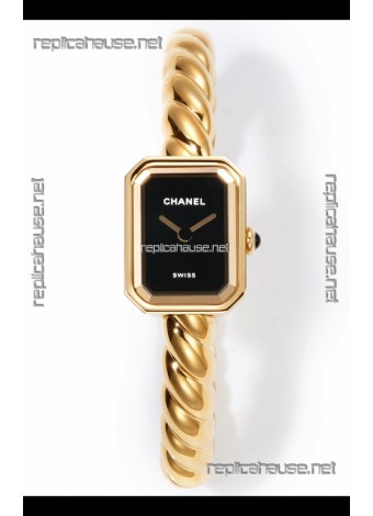 Chanel Premiere Galon Gold Swiss Quartz Watch  