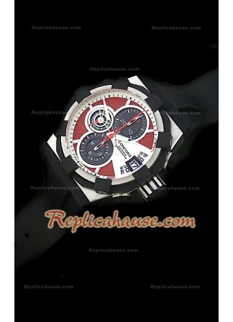 Concord C1 Swiss Replica Watch in Red Dial