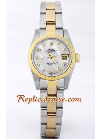 Rolex DateJust - Two-tone-Lady's ROLX127
