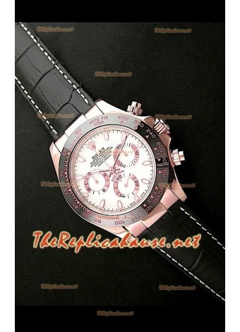 Rolex Daytona Monobloc Cerachrome Everose Swiss Watch - 1:1 Mirror Replica