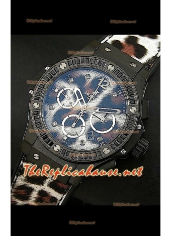 Hublot Big Bang PVD Coated Casing Leopard Edition Watch