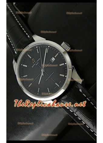 Breitling Transocean Swiss Replica Watch in Steel Case
