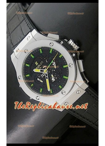 Hublot Big Bang Niemeyer Ltd Edition Swiss Watch in Steel Case