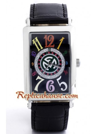 Franck Muller Long Island Roulette Wristwatch FRMLLER63