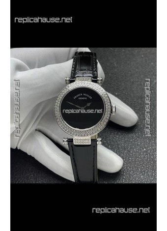Franck Muller Double Mystery Swiss Quartz Watch in Steel Casing