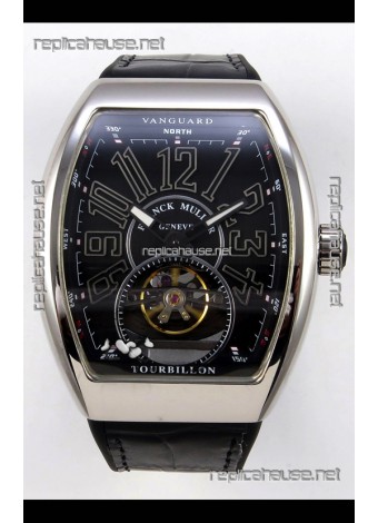 Franck Muller V45 Tourbillon Stainless Steel Super Clone Watch 