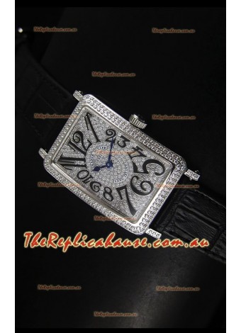 Franck Muller Master of Complications Long Island Ladies Watch in Stainless Steel 