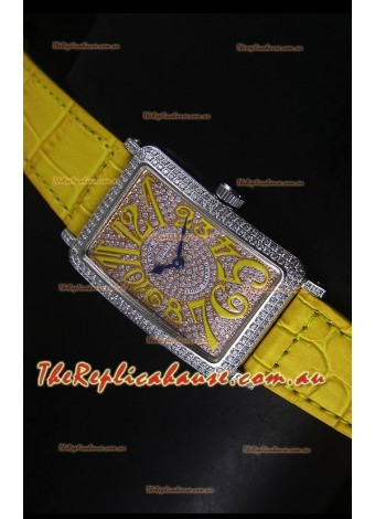 Franck Muller Master of Complications Long Island Ladies Watch in Stainless Steel 