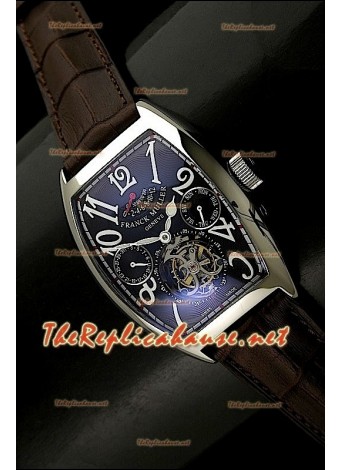 Franck Muller Casablanca Calender Tourbillon Swiss Watch White dial