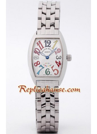 Franck Muller Crazy Color Dreams Ladies Wristwatch FRMLLER36