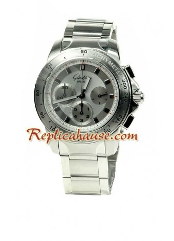 Glashutte Sport Evolution Chronograph Swiss Wristwatch GLAS22