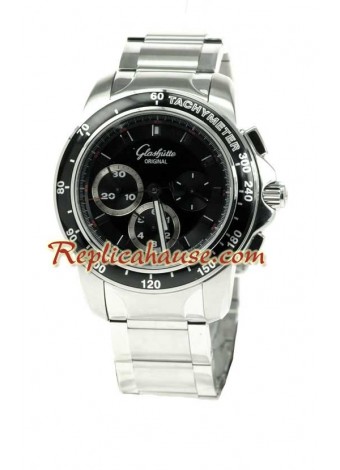 Glashutte Sport Evolution Chronograph Swiss Wristwatch GLAS23