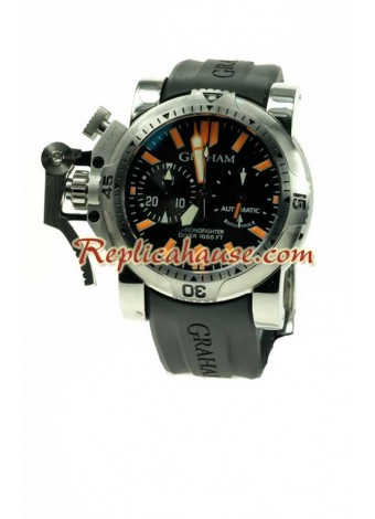 Graham Chronofighter Oversize Diver Swiss Wristwatch GRHM04