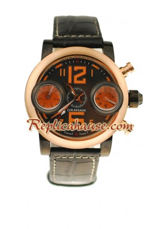 Graham Swordfish Pink Gold Wristwatch GRHM20