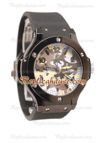 Hublot Big Bang Wristwatch Army Dial 48MM HBLT90