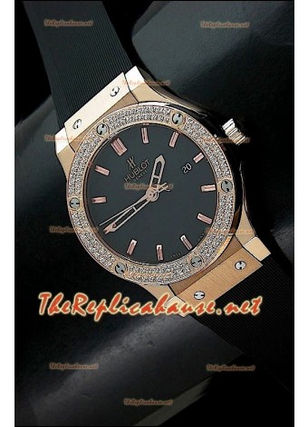 Hublot Fusion Rose Gold Swiss Replica Watch