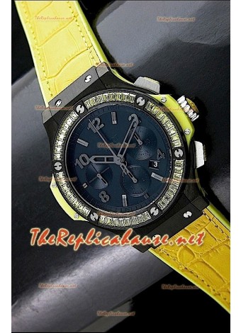 Hublot Tutti Frutti Black Lemon Swiss Replica Watch