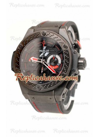 Hublot F1 King Power Zirconium Chronograph Ceramic Swiss Replcia Wristwatch HBLT184