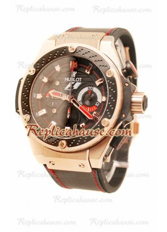 Hublot F1 King Power Chronograph Ceramic Swiss Replcia Wristwatch HBLT183