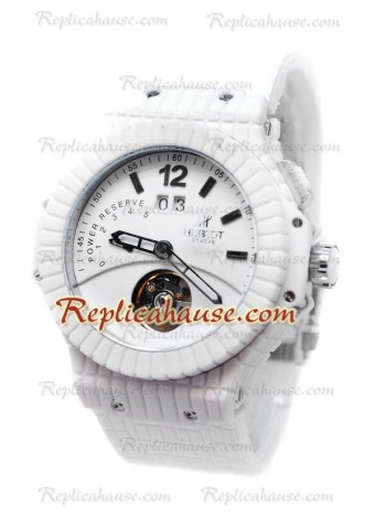 Hublot Big Bang Rubber Mat Tourbillon Power Reserve Wristwatch HUB-20110520