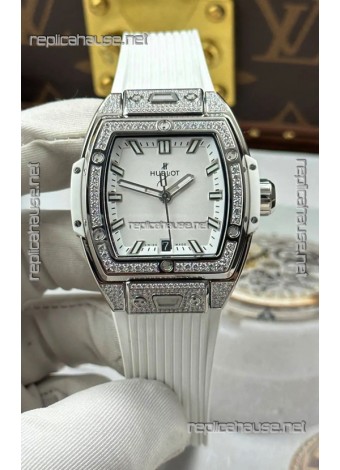 Hublot Spirit of Big Bang Steel Case White Dial 39MM Super Clone Watch 