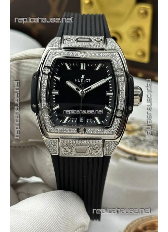 Hublot Spirit of Big Bang Steel Case Black Dial 39MM Super Clone Watch 