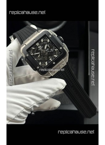 Hublot Square Bang Unico Titanium Case Super Clone Watch 