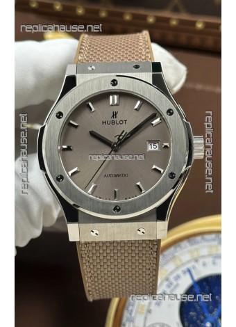 Hublot Classic Fusion Titanium Taupe Dial 42MM Super Clone Watch 