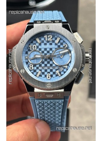 Hublot Big Bang Original Titanium Coal Blue 43MM Super Clone Watch 